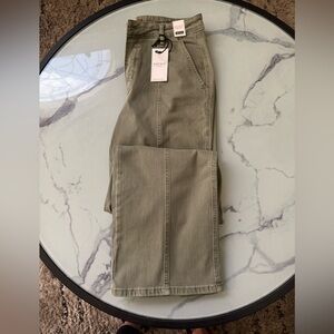 NWT Judy Blue Sage Front Seam Wide  Jeans